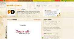 Desktop Screenshot of paradevelopers.com