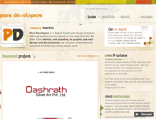 Tablet Screenshot of paradevelopers.com